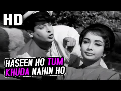 Haseen Ho Tum Khuda Nahin Ho | Mohammed Rafi | Budtameez 1966 Songs | Shammi Kapoor, Sadhana