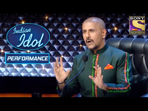 Vishal ने किया Contestant को Stage पे Join! | Indian Idol Season 10