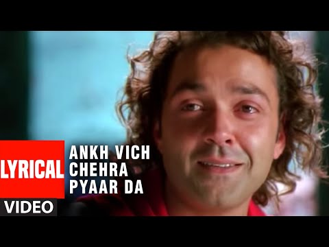 Ankh Vich Chehra Pyaar Da Lyrical Video Song | Apne | Dharmendra, Sunny Deol, Bobby Deol, Katrina